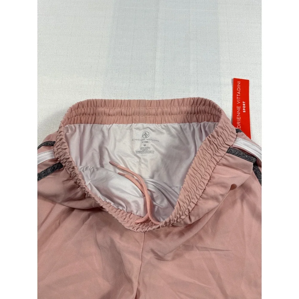 New With Tags Adrienne Vittadini Sport Womens‎ Pink Athletic Running Shorts New